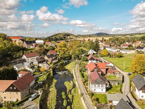 Umgebung links vom Haus