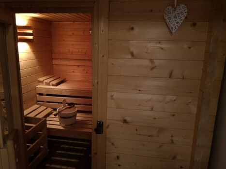 Sauna im UG