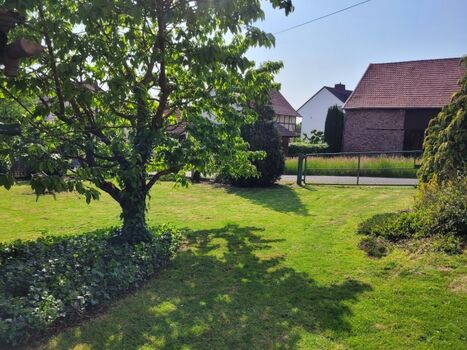 Eingezäunter Garten