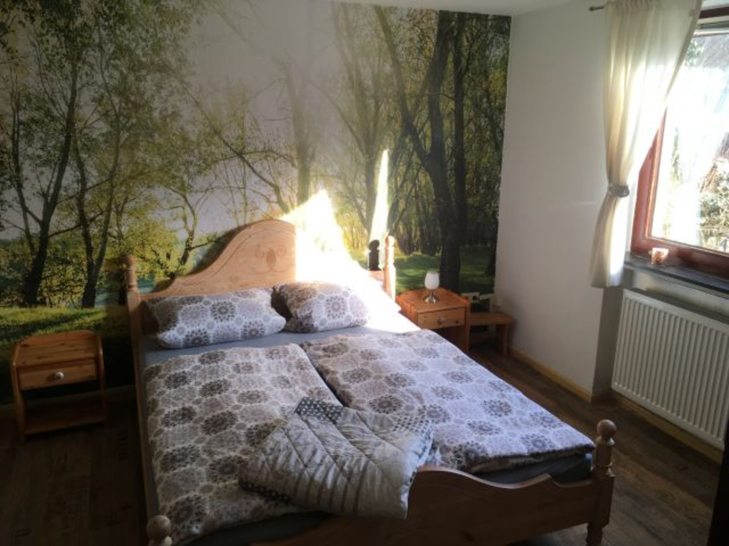 Schlafzimmer 2 mit Blick Richtung Sonnenaufgang