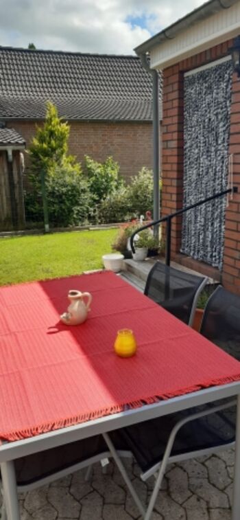 Sonnenschein auf der Terrasse