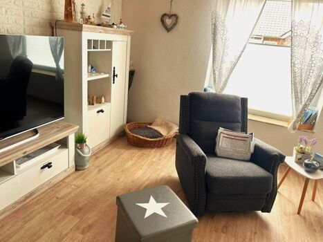 unser neuer und bequeme Relaxsessel