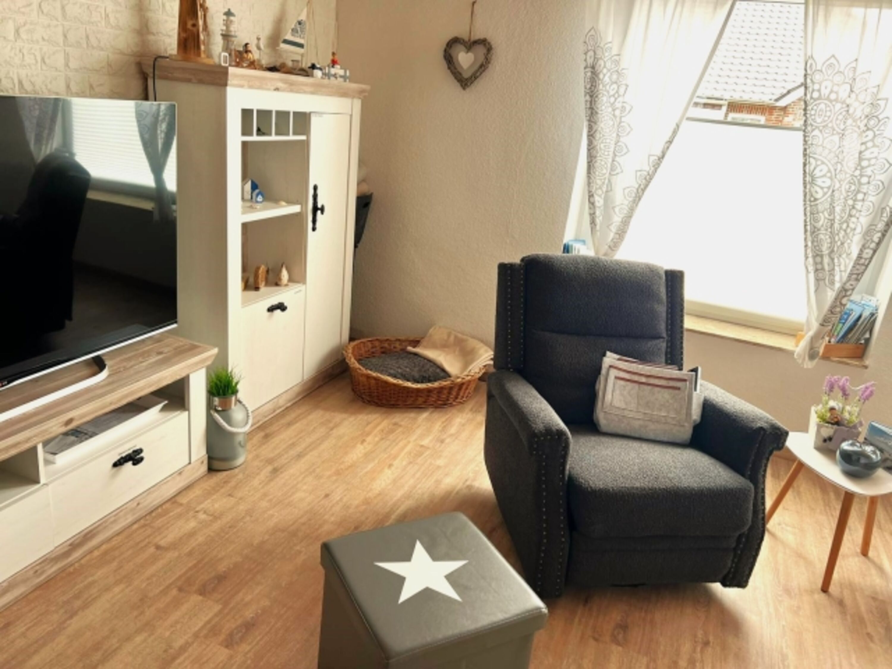 unser neuer und bequeme Relaxsessel