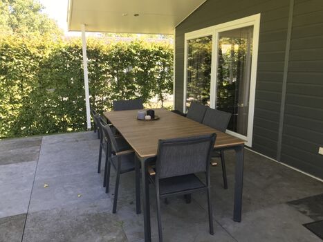 Überdachte Terrasse