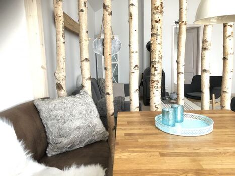 Essen und verweilen mit Blick über die Bucht