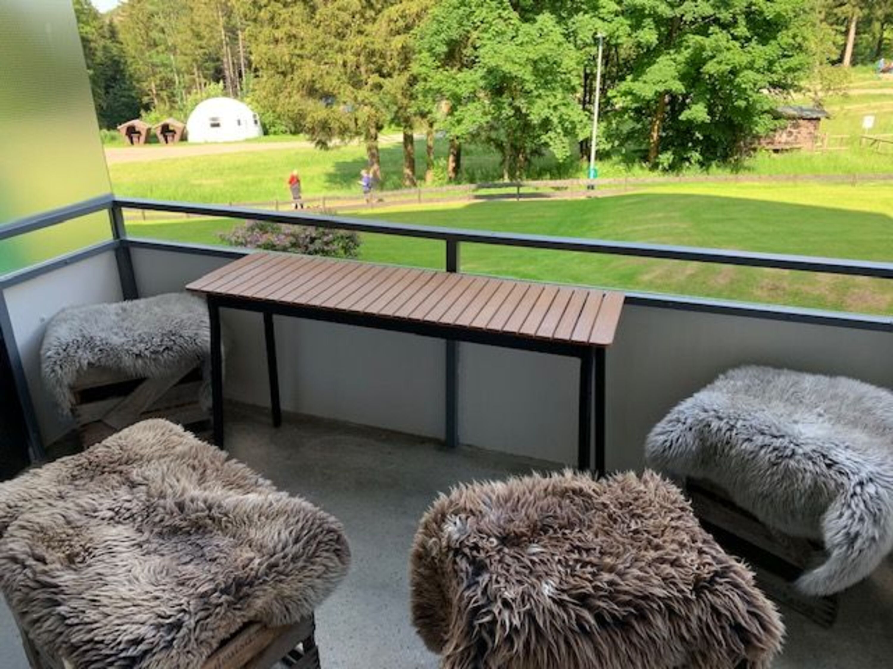 Balkon am Esszimmer