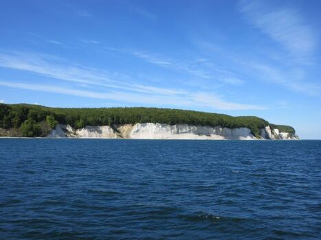 Kreidefelsen u. Königsstuhl 7 km entfernt