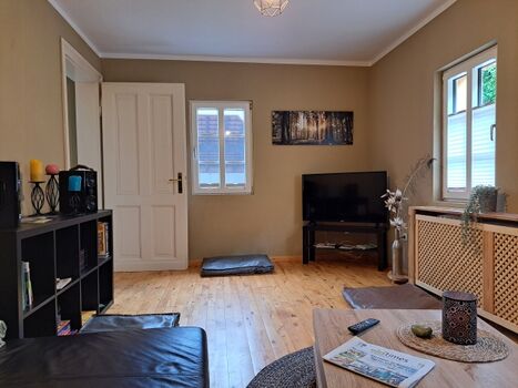 Wohnzimmer mit Smart TV