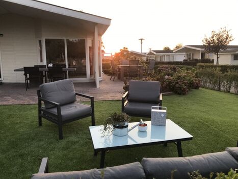 Abendstimmung in der Lounge-Ecke