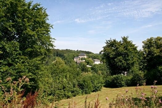 Blick aus dem Wohnzimmerfenster