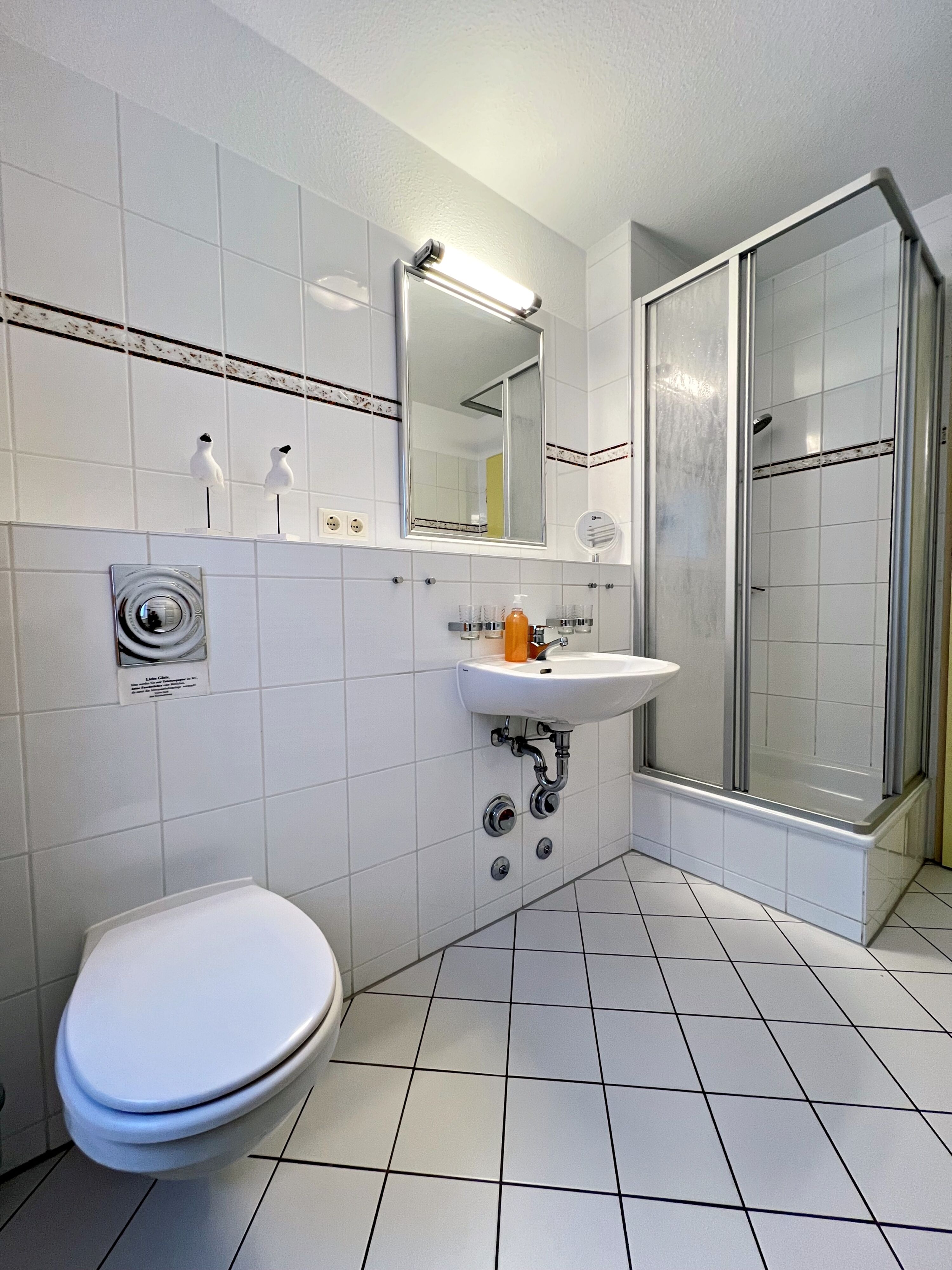 Bad mit DU/WC und Fenster