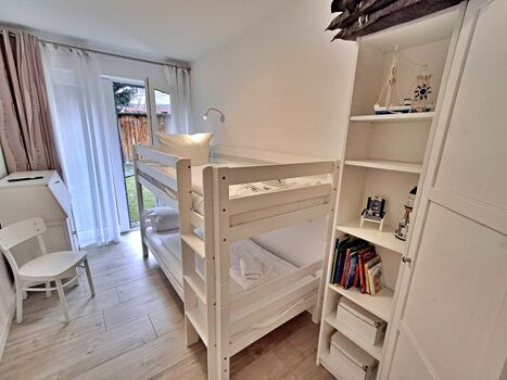 2. Schlafzimmer mit Etagenbett