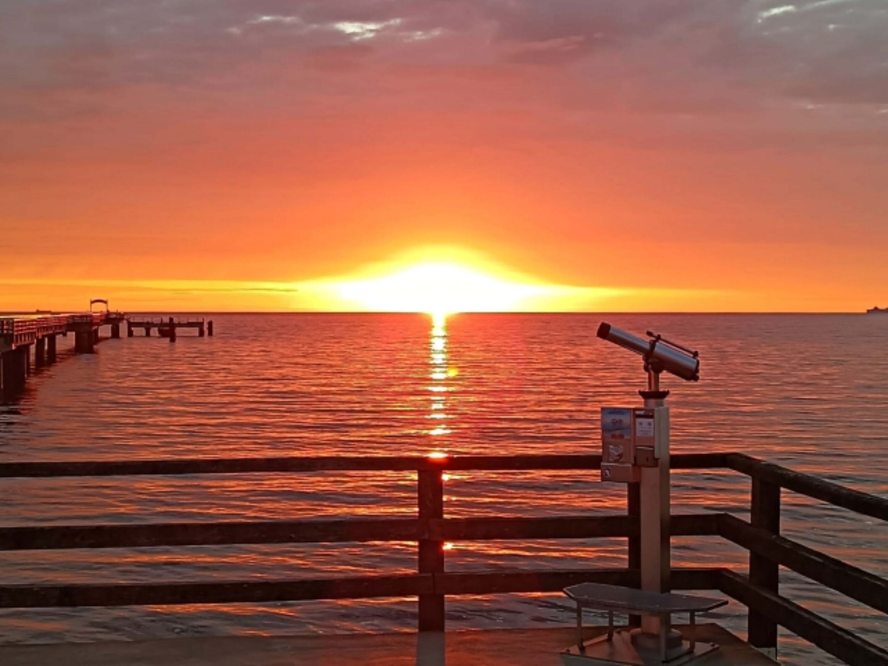 Sonnenaufgang in Ahlbeck