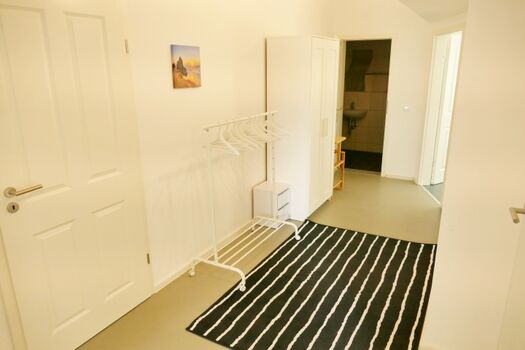 Flur zu den Schlafzimmern