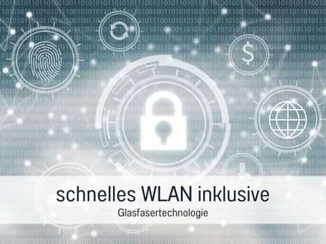 schnelles Internet, für Videokonferenzen geeignet