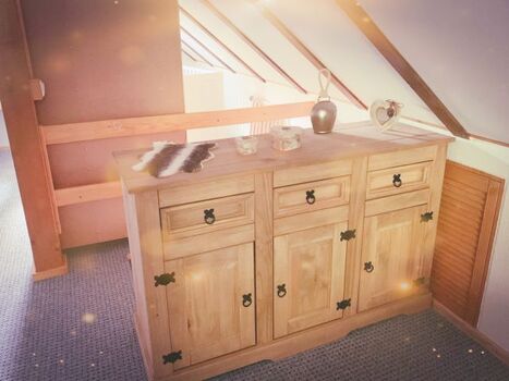 Schlafbereich im Obergeschoss