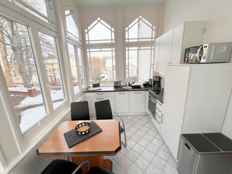 Veranda mit Küche und Essplatz