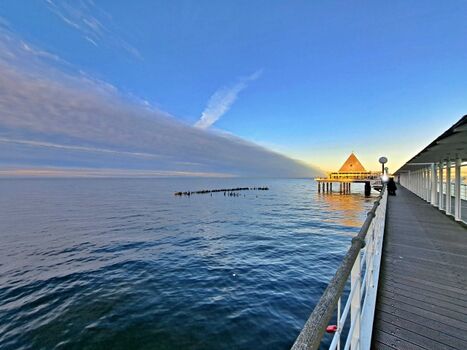 Ostsee und Seebrücke Heringsdorf