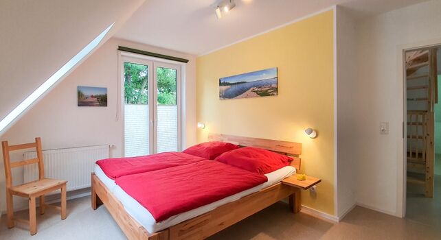 Schlafzimmer zur Seeseite