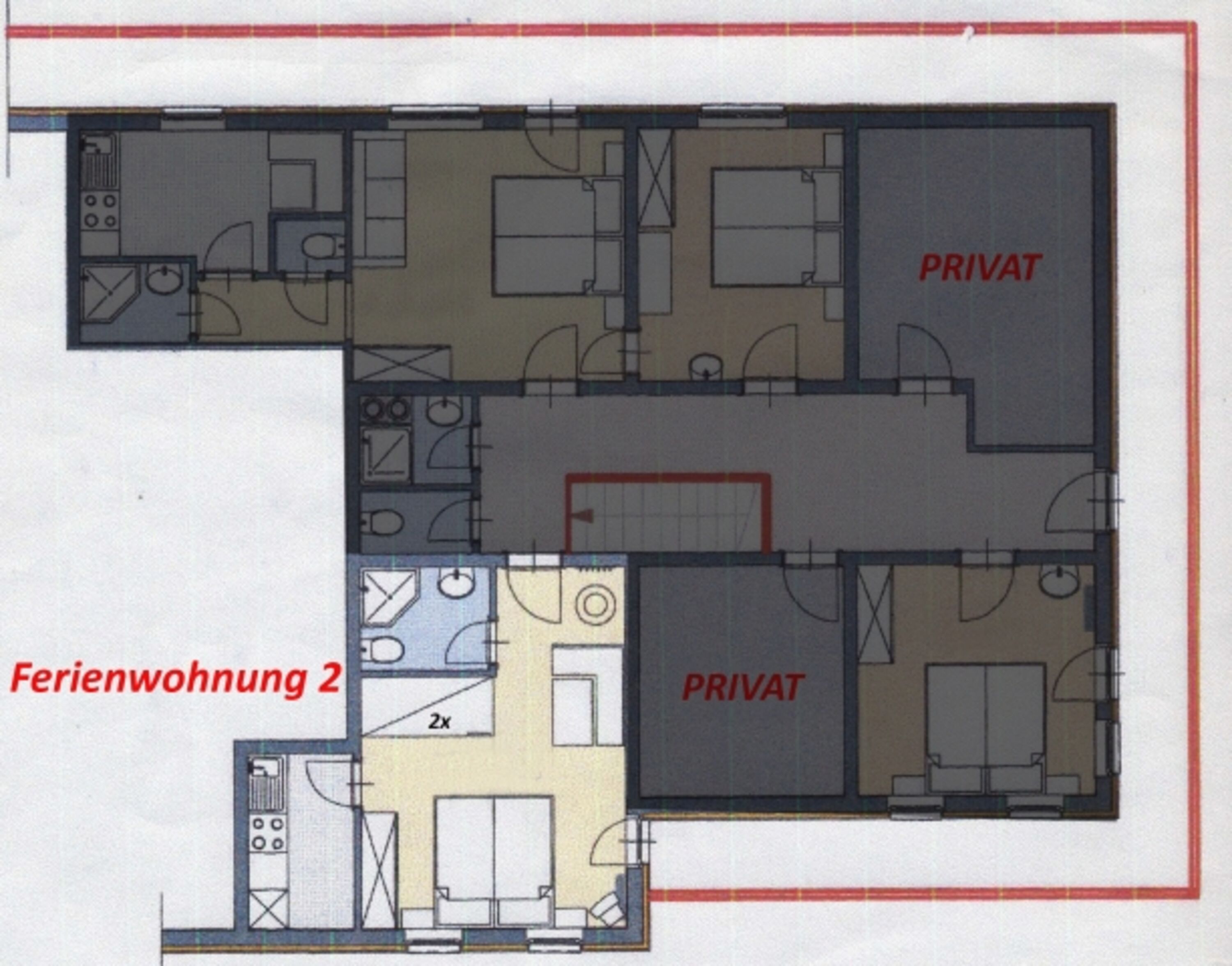 Lage im Haus - 1.Stock