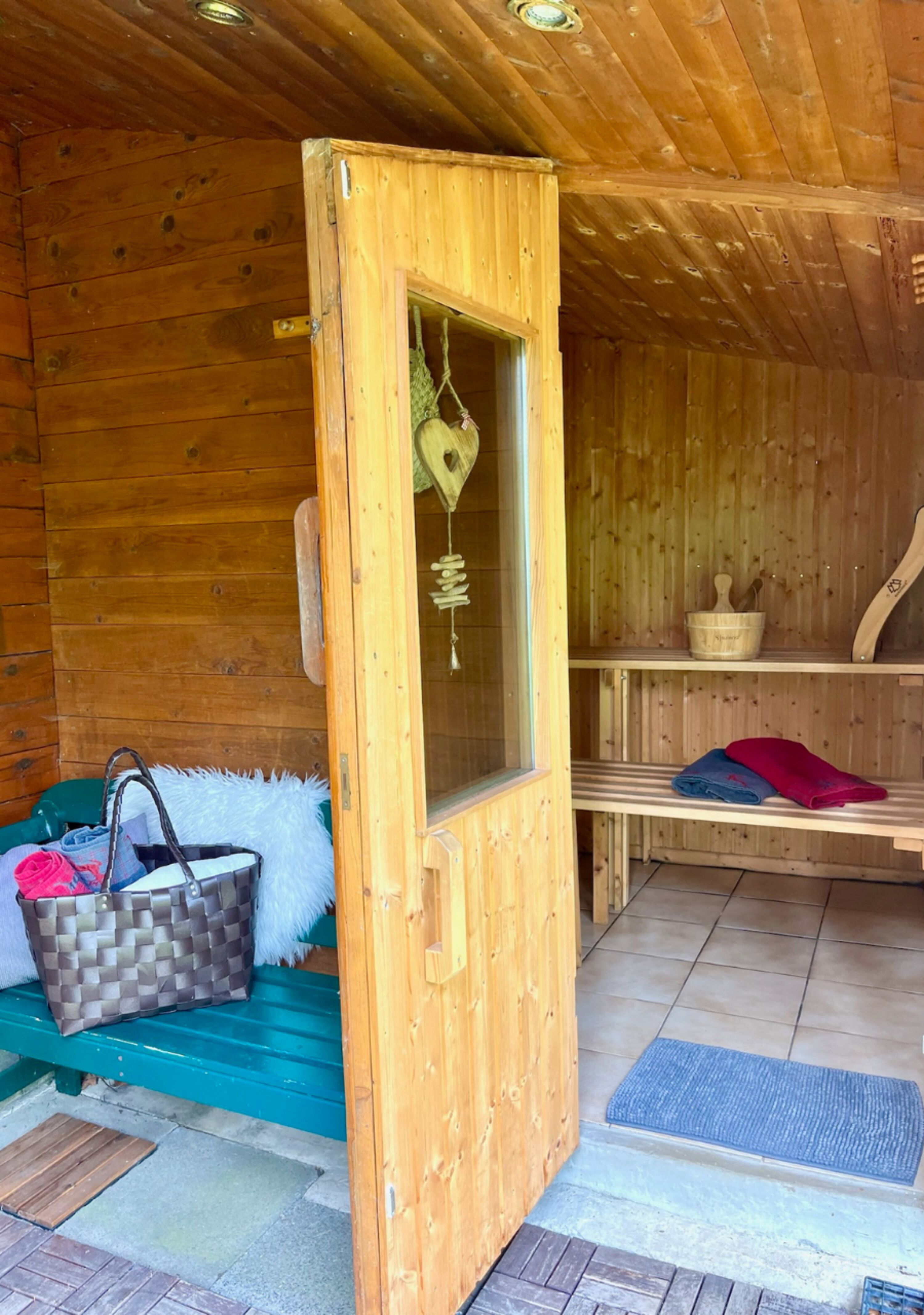 Finnische Sauna