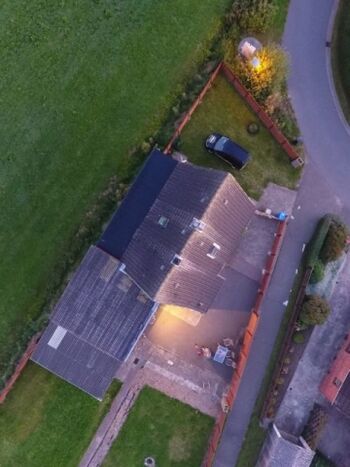 Grundstück von oben