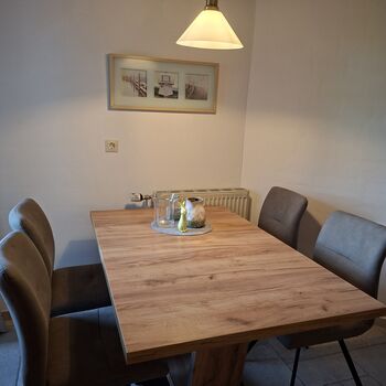 Neu gestalteter Eßbereich