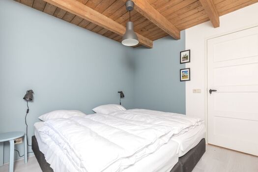 Schlafzimmer 1 mit 2 Einzel Boxspringbetten