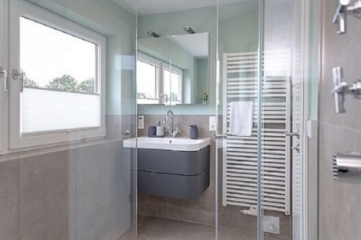 Moderne Gestaltung im Badezimmer