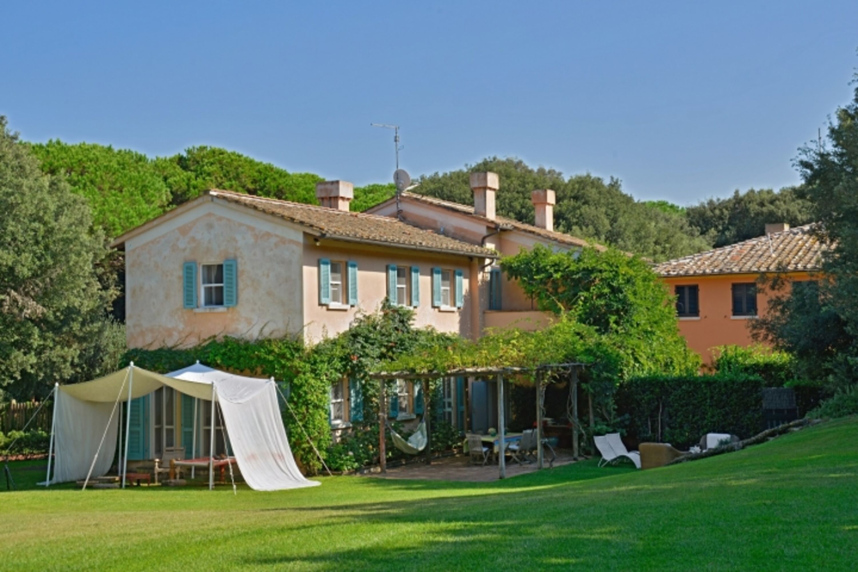 Haus mit Garten