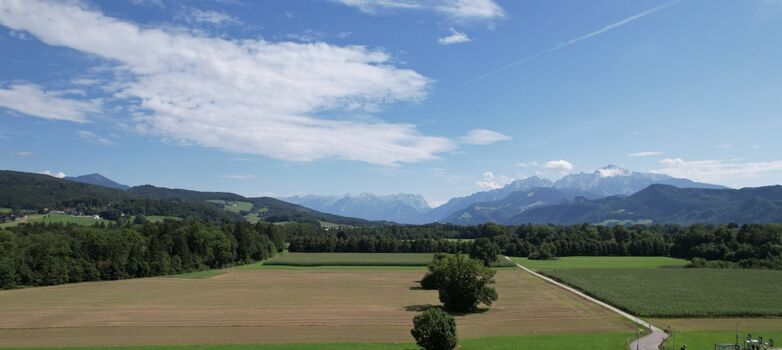 ....mit tollem Bergpanorama