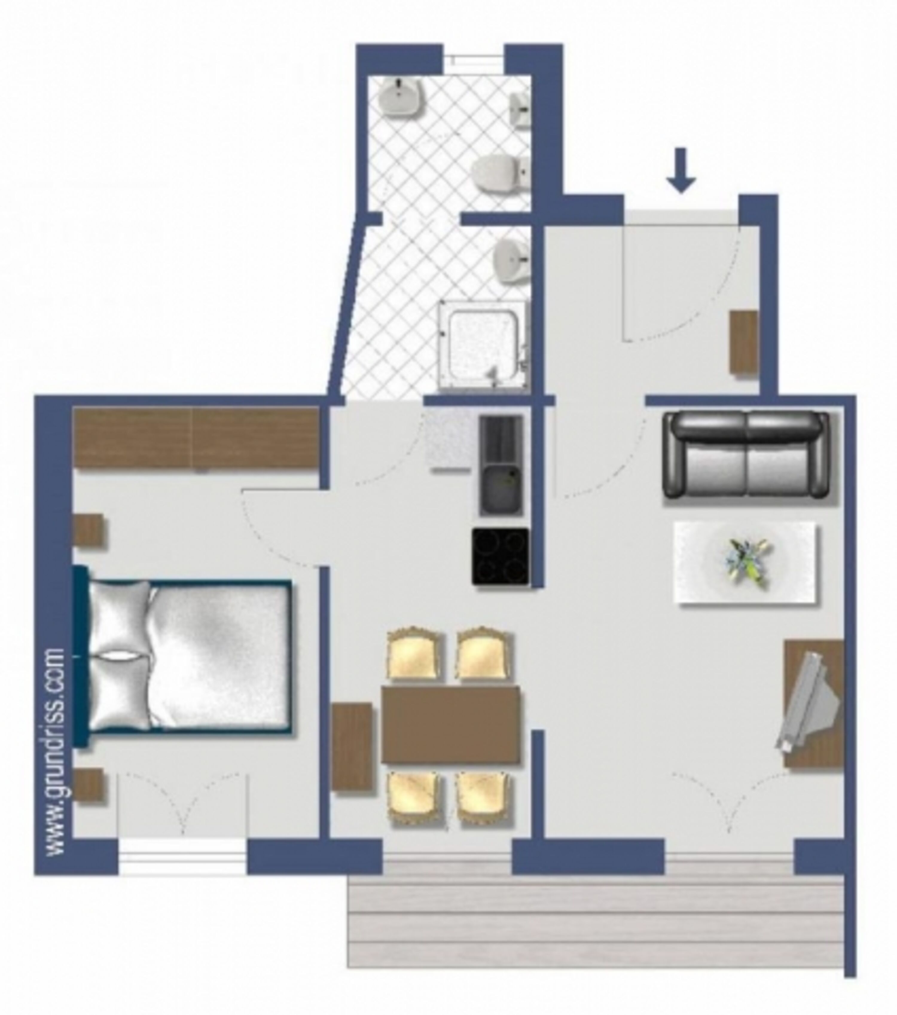 Allgäuvilla / Toscana / Grundriss
