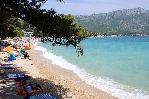 Hauptstrand Trstenica