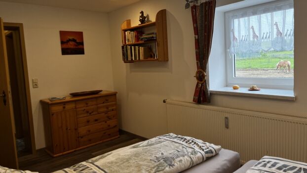 Schlafzimmer 2 mit Einzelbetten