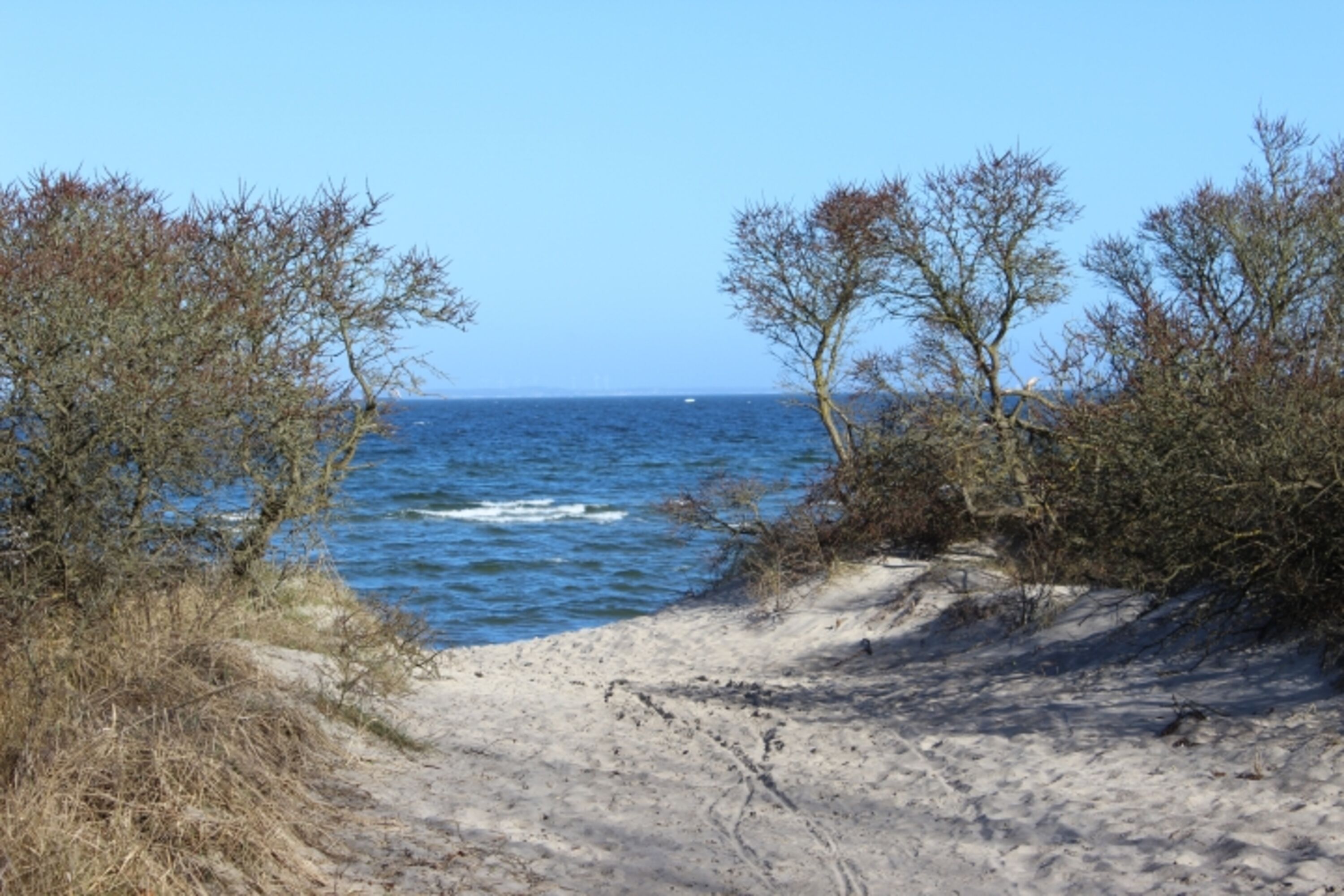 Zugang zum Strand