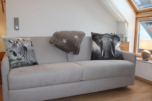 Schlafcouch 160x200 mit Kaltschaummatratze