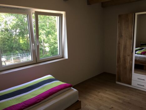 Schlafzimmer mit Einzelbetten