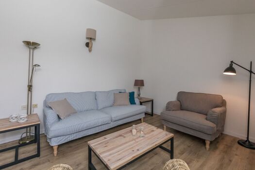 Die Sitzecke mit Digital TV mit vielen deutschen Sendern