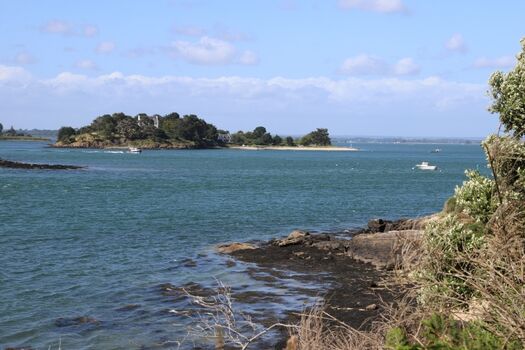 Blick auf die Inseln