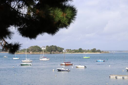 Blick auf die Inseln 