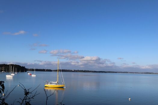 Blick auf den Golfe du Morbihan, 70m 