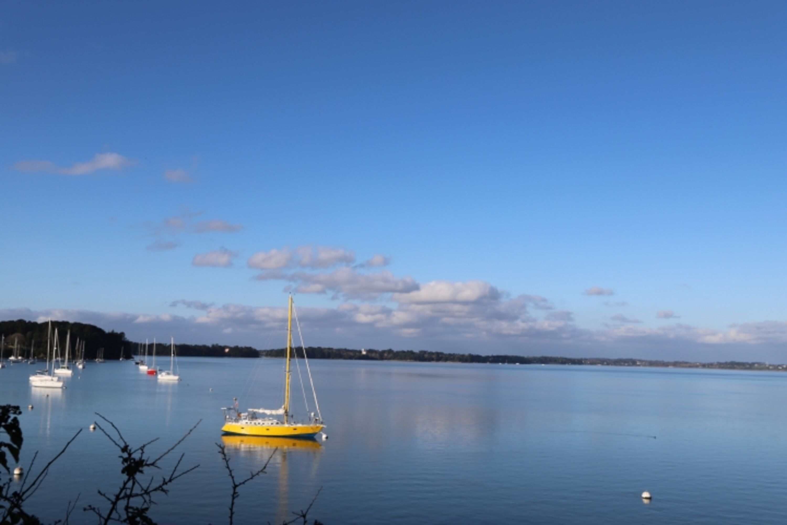 Blick auf den Golfe du Morbihan, 70m 