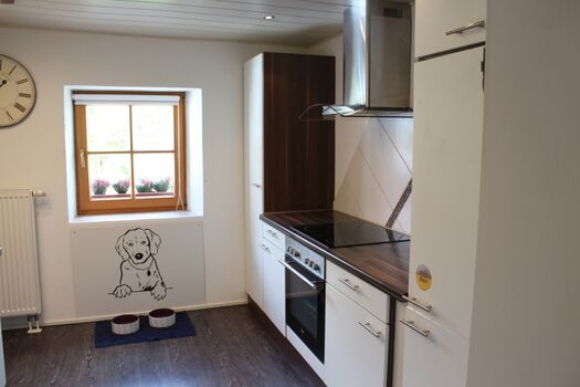 große geräumige Küche - perfekt während Corona