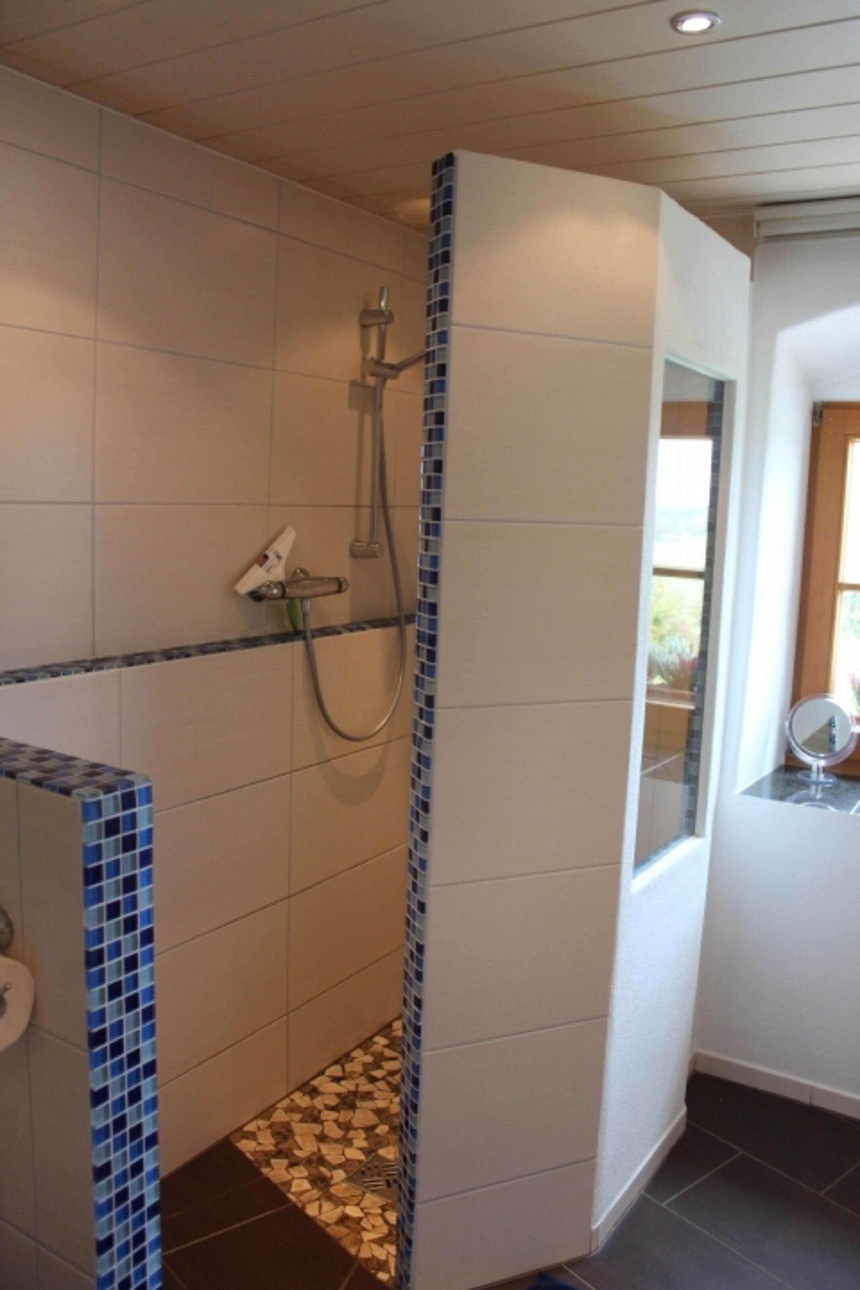 ebenerdige Dusche