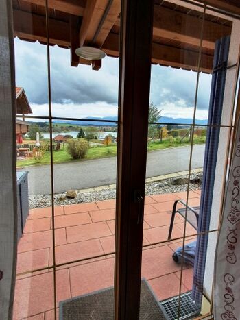 Blick aus Wohnzimmer