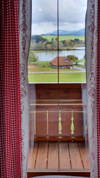 Blick aus Schlafzimmer 1 und 2