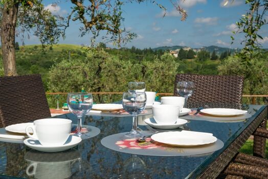 Was man sieht beim Essen draussen