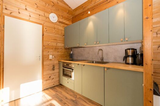 Die neue offene Küche mit allem Komfort