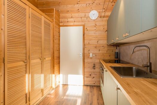 Die neue offene Küche mit allem Komfort