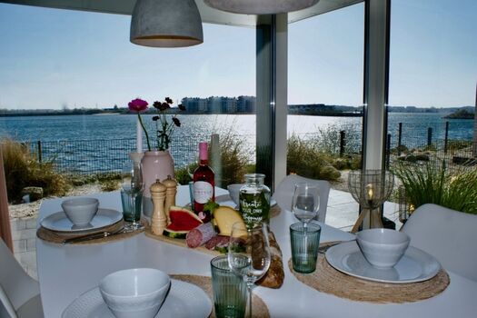 ...mit dieser Aussicht ist jedes Essen ein Highlight